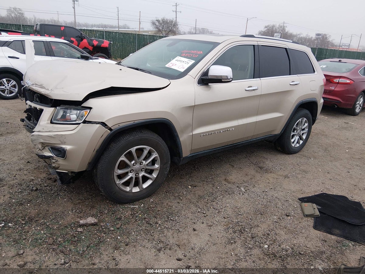 2014 JEEP GRAND CHEROKEE LIMITED — снимка 2