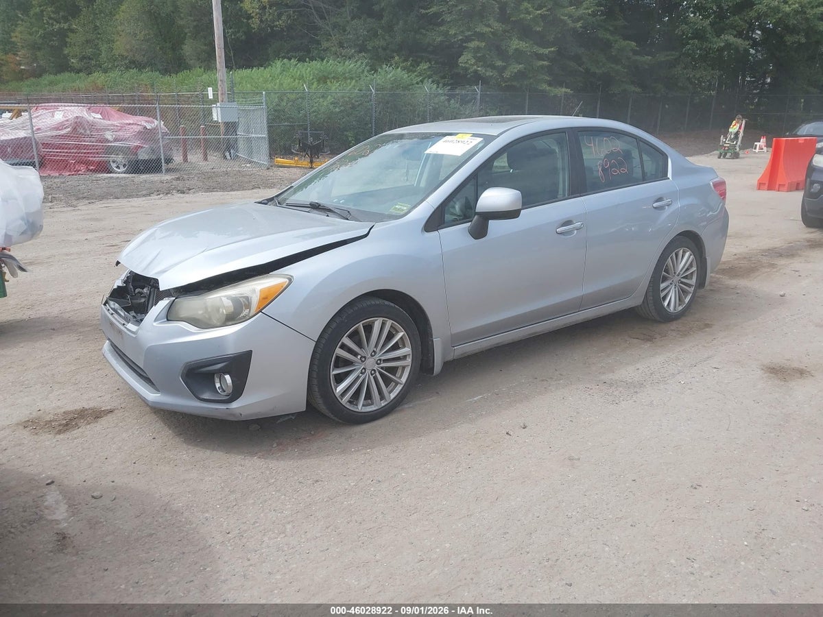 2012 SUBARU IMPREZA 2.0I LIMITED — снимка 2