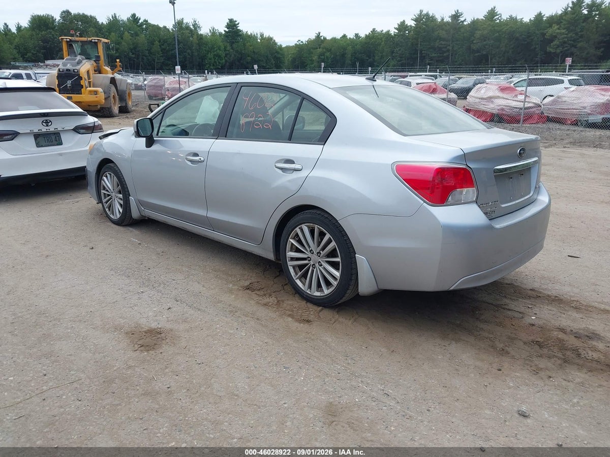2012 SUBARU IMPREZA 2.0I LIMITED — снимка 3