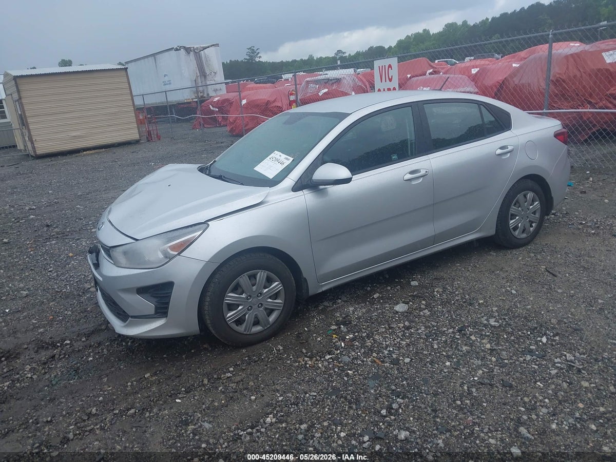 2021 KIA RIO S — снимка 2