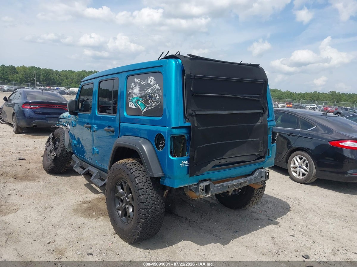 2020 JEEP WRANGLER UNLIMITED WILLYS 4X4 — снимка 3