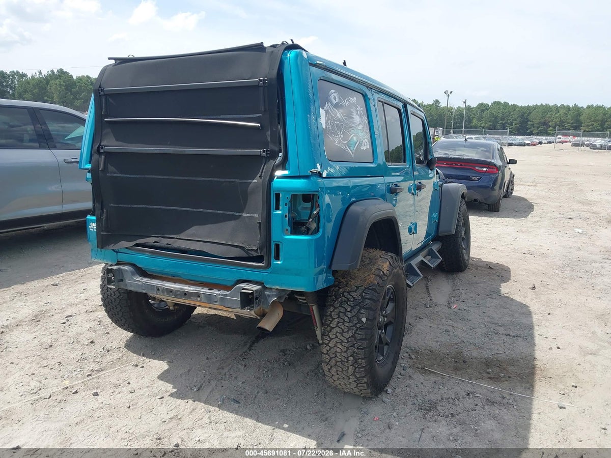 2020 JEEP WRANGLER UNLIMITED WILLYS 4X4 — снимка 4