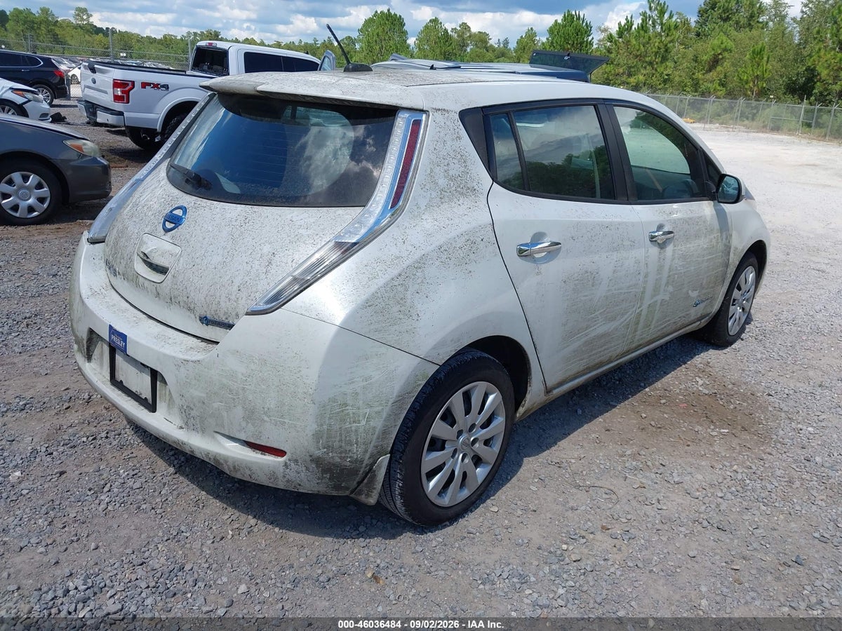 2015 NISSAN LEAF S — снимка 4