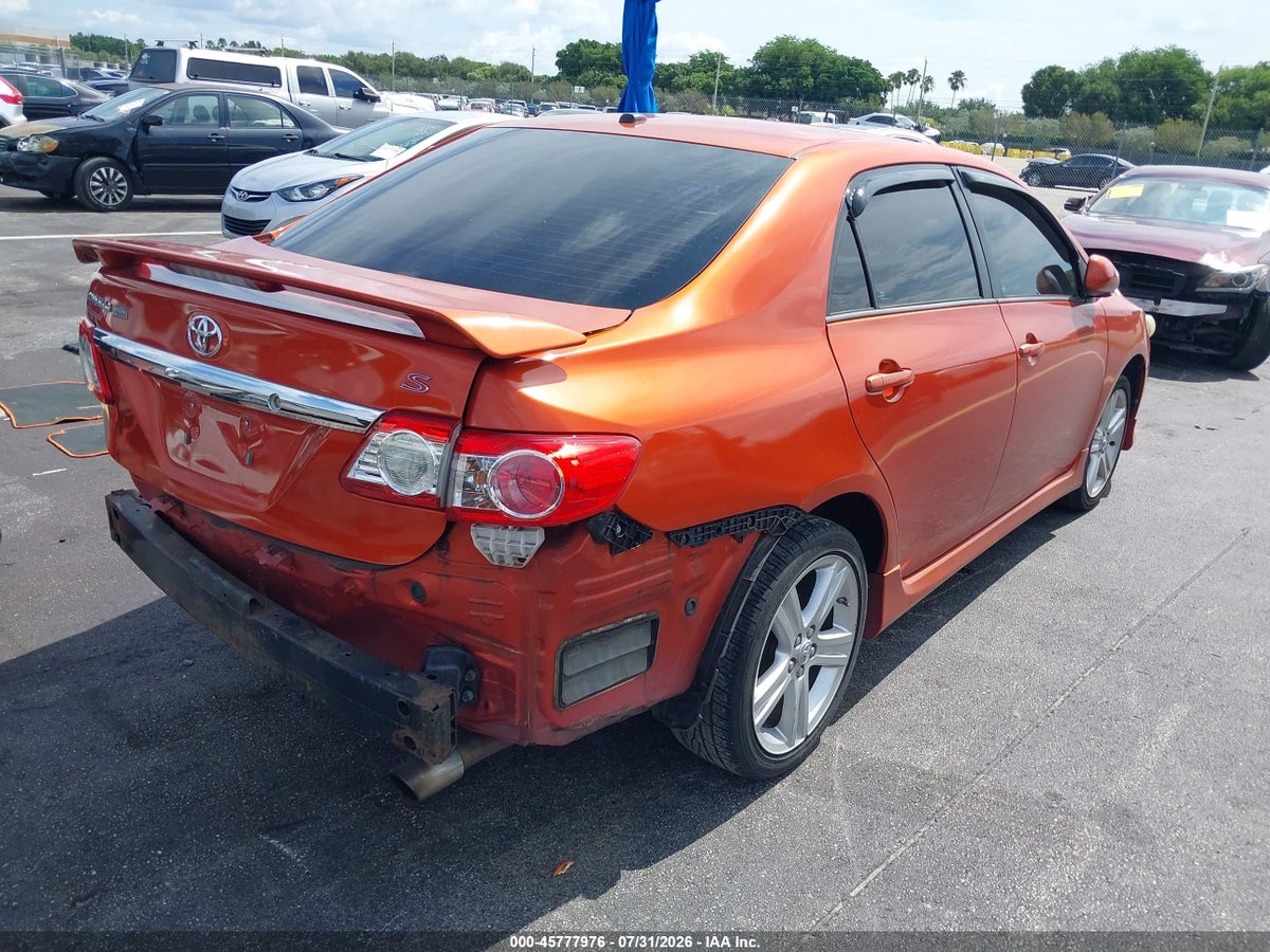 2013 TOYOTA COROLLA S SPECIAL EDITION — снимка 4