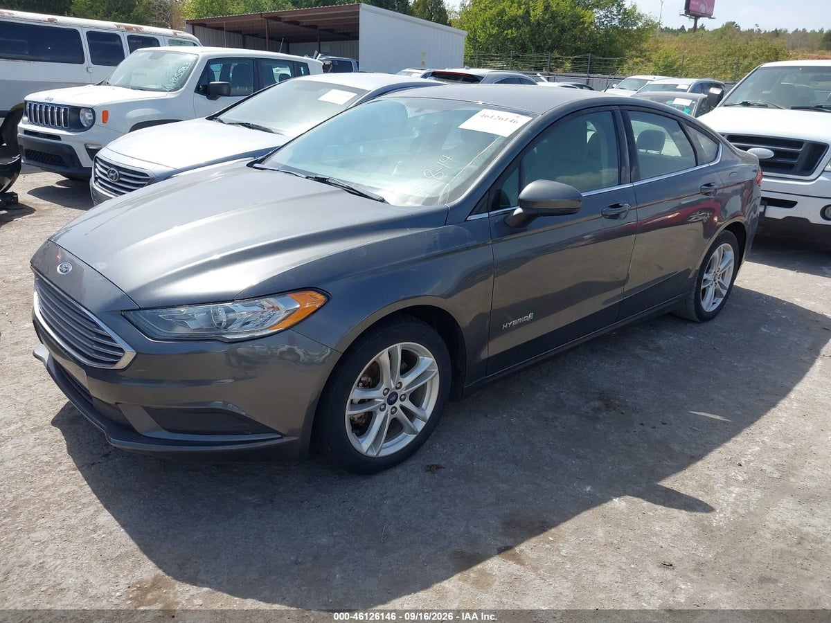 2018 FORD FUSION HYBRID SE — снимка 2