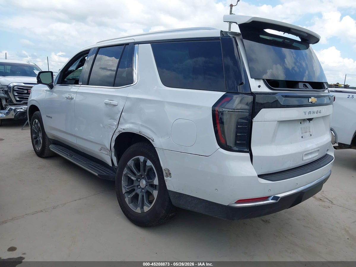 2025 CHEVROLET TAHOE 2WD LT — снимка 3