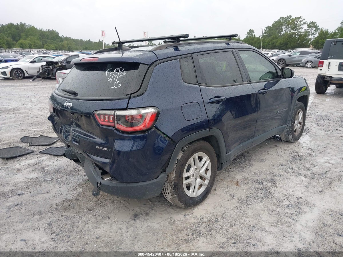 2018 JEEP COMPASS SPORT FWD — снимка 4