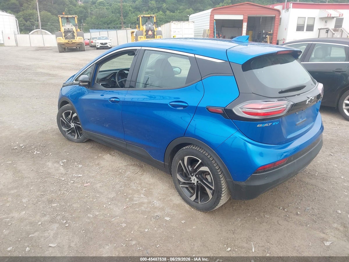 2022 CHEVROLET BOLT EV FWD 2LT — снимка 3