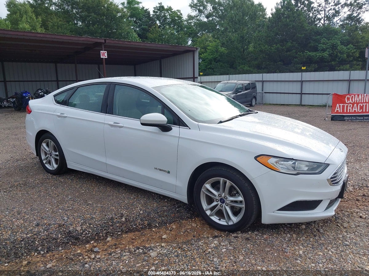2018 FORD FUSION HYBRID S