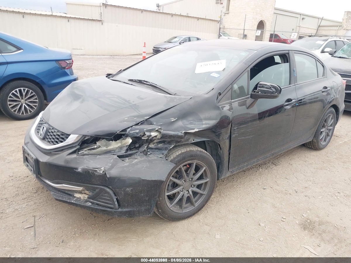 2015 HONDA CIVIC LX — снимка 2