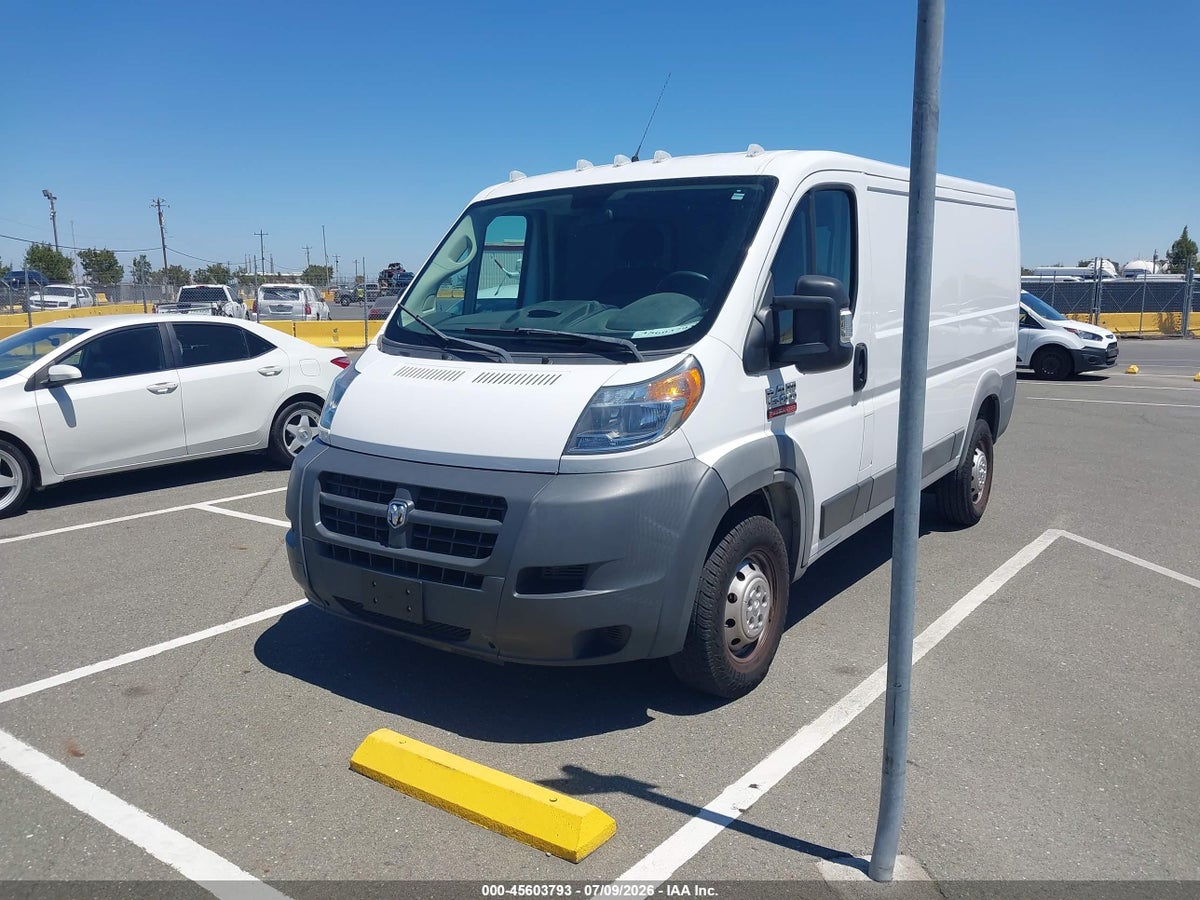 2018 RAM PROMASTER 1500 LOW ROOF 136 WB — снимка 2