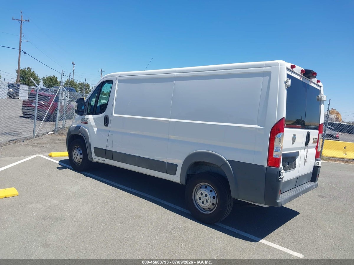 2018 RAM PROMASTER 1500 LOW ROOF 136 WB — снимка 3