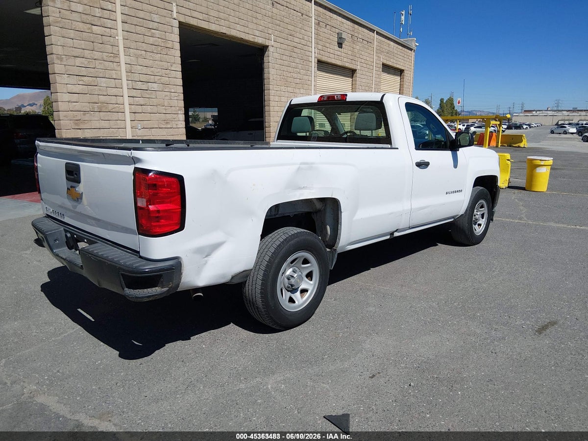 2016 CHEVROLET SILVERADO 1500 WORK TRUCK — снимка 4