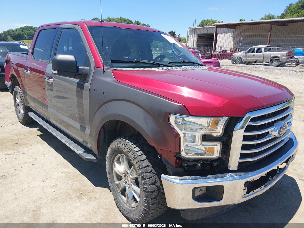 2016 FORD F-150 XLT
