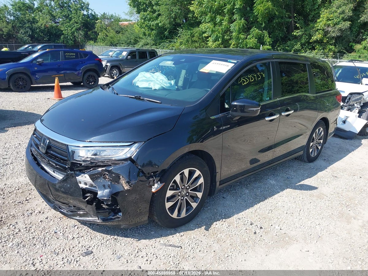 2021 HONDA ODYSSEY EX-L — снимка 2