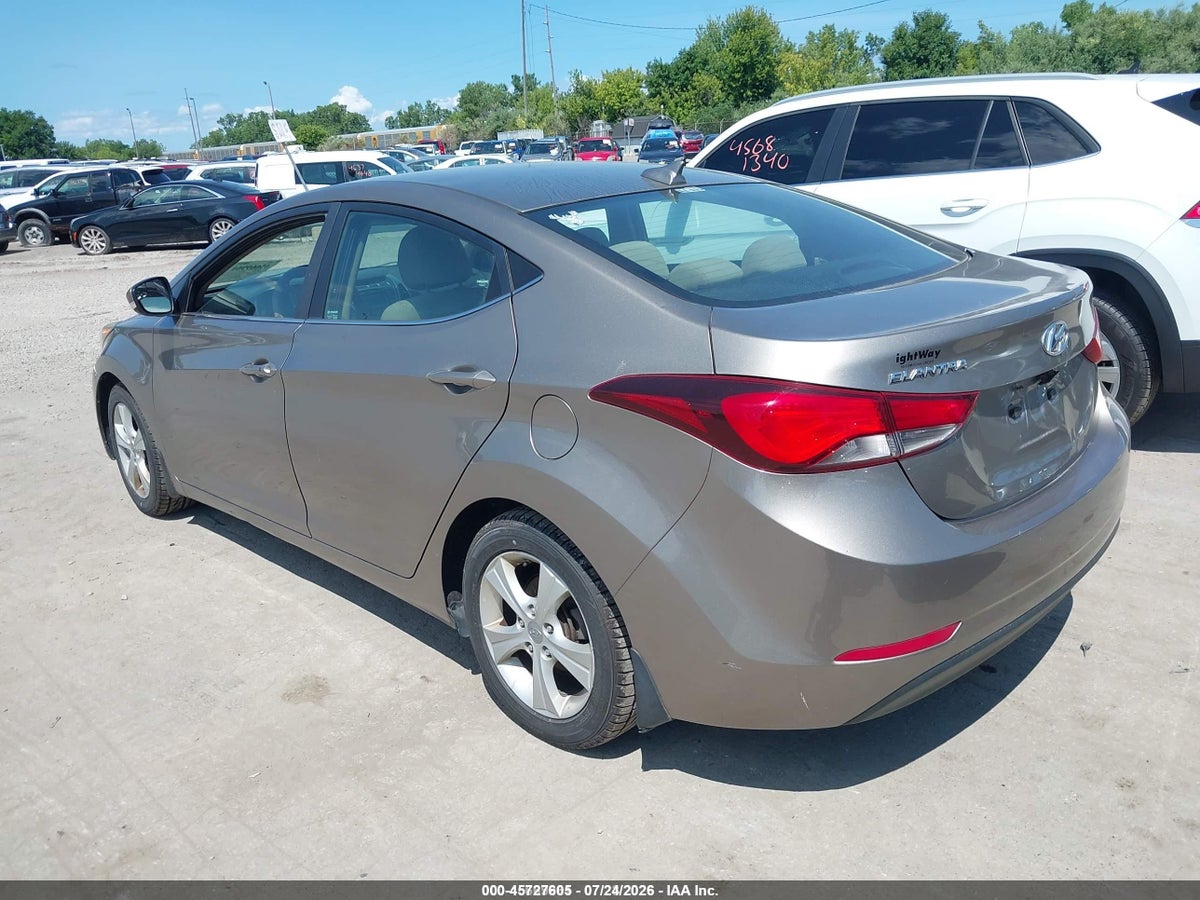 2016 HYUNDAI ELANTRA VALUE EDITION — снимка 3