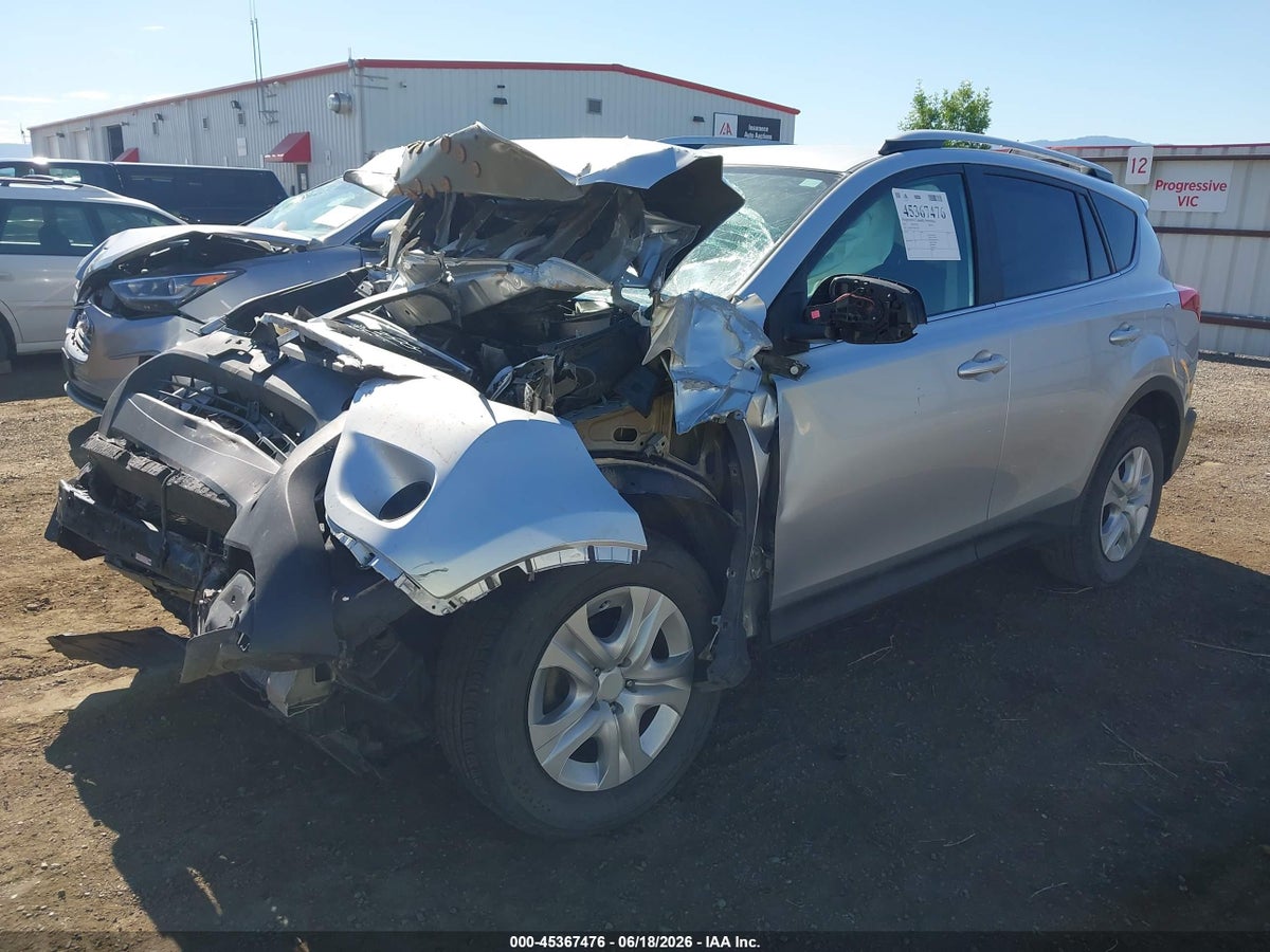 2013 TOYOTA RAV4 LE — снимка 2