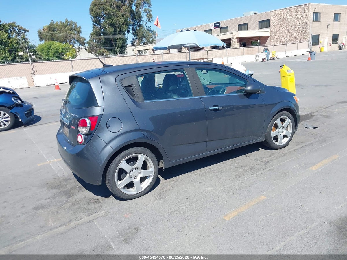 2012 CHEVROLET SONIC 1LZ — снимка 4