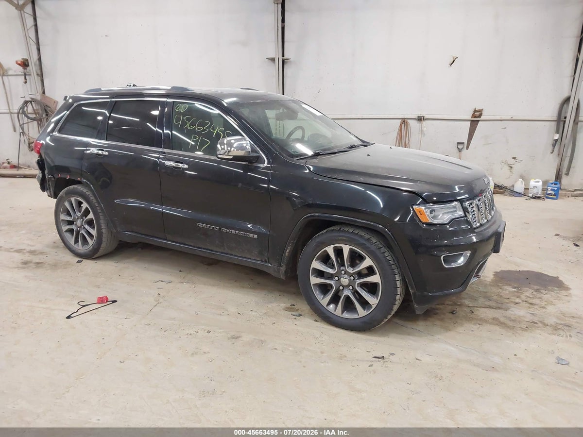 2017 JEEP GRAND CHEROKEE OVERLAND