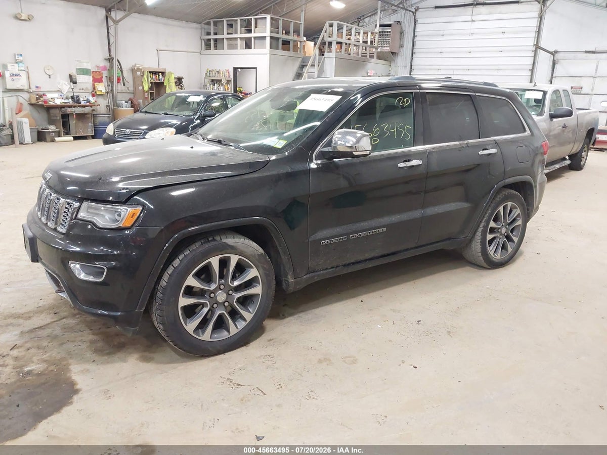2017 JEEP GRAND CHEROKEE OVERLAND — снимка 2