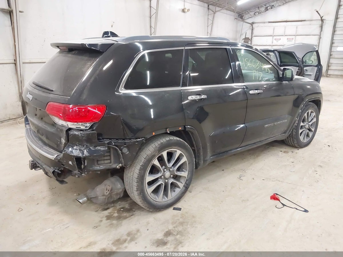 2017 JEEP GRAND CHEROKEE OVERLAND — снимка 4