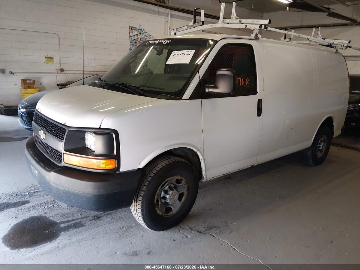 2013 CHEVROLET EXPRESS 2500 WORK VAN — снимка 2