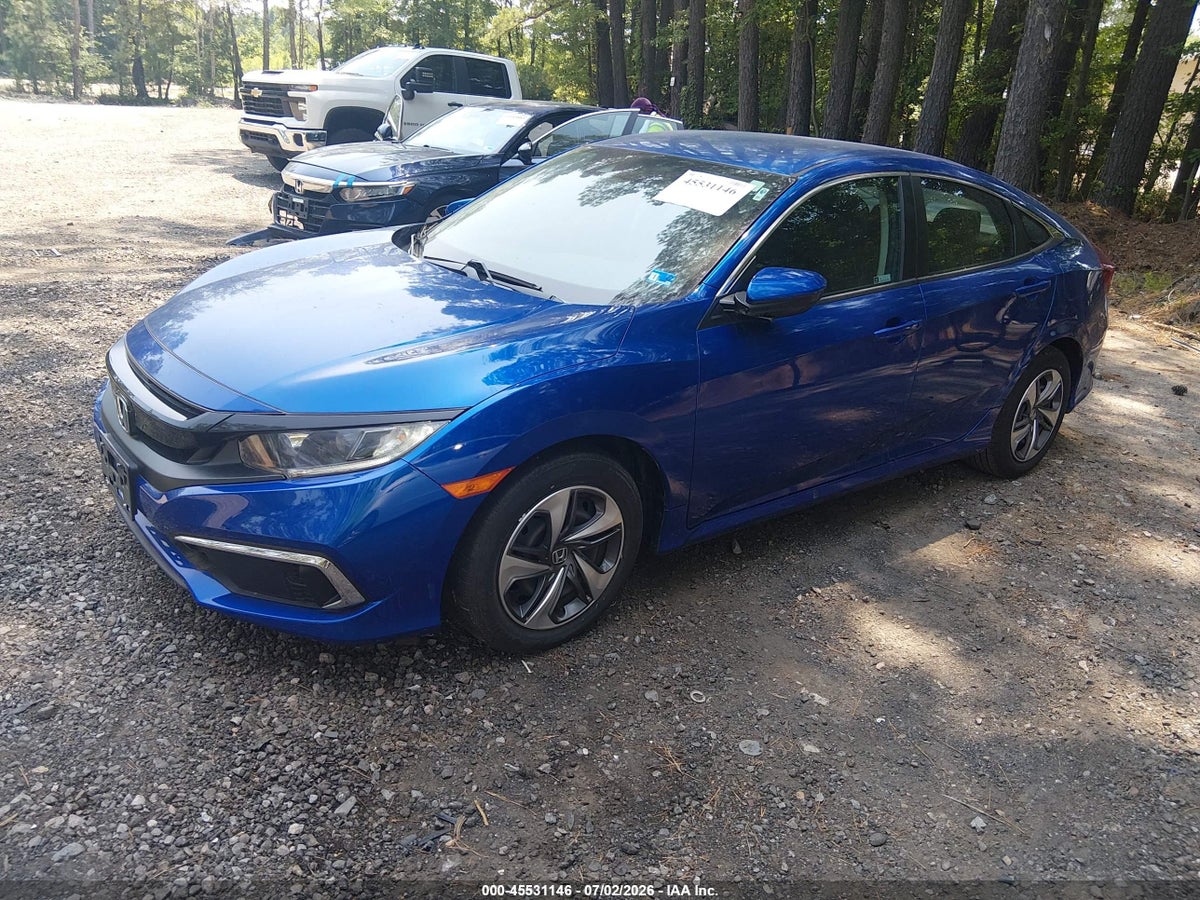 2021 HONDA CIVIC LX — снимка 2