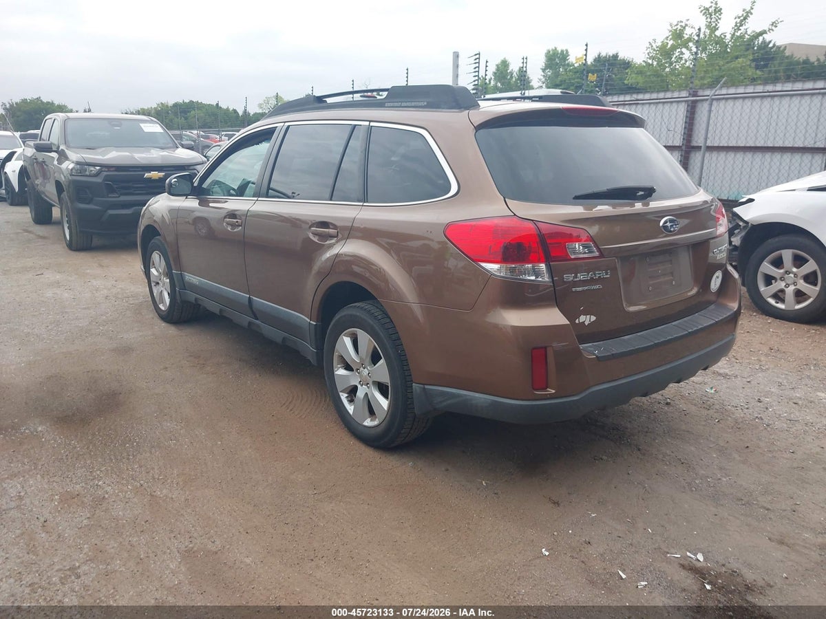 2011 SUBARU OUTBACK 2.5I PREMIUM — снимка 3