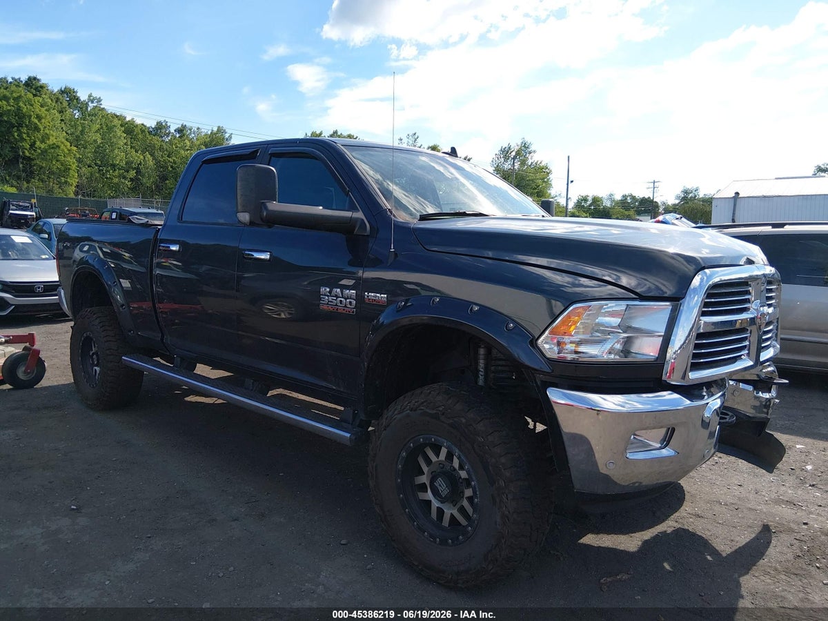 2018 RAM 3500 BIG HORN 4X4 6'4 BOX