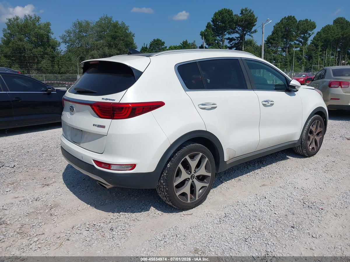 2017 KIA SPORTAGE SX TURBO — снимка 4