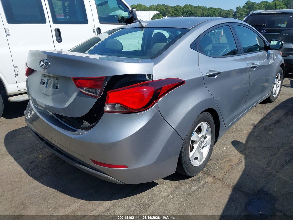 2015 HYUNDAI ELANTRA SE — снимка 4
