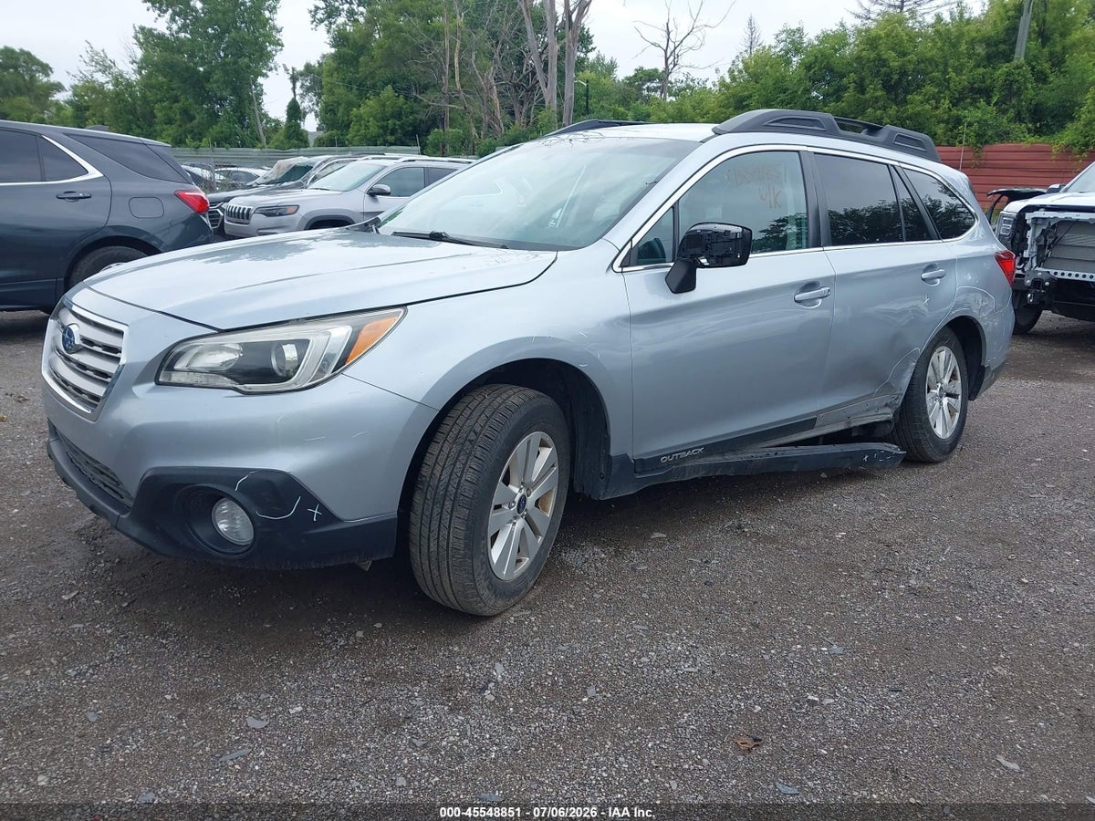2017 SUBARU OUTBACK 2.5I PREMIUM — снимка 2