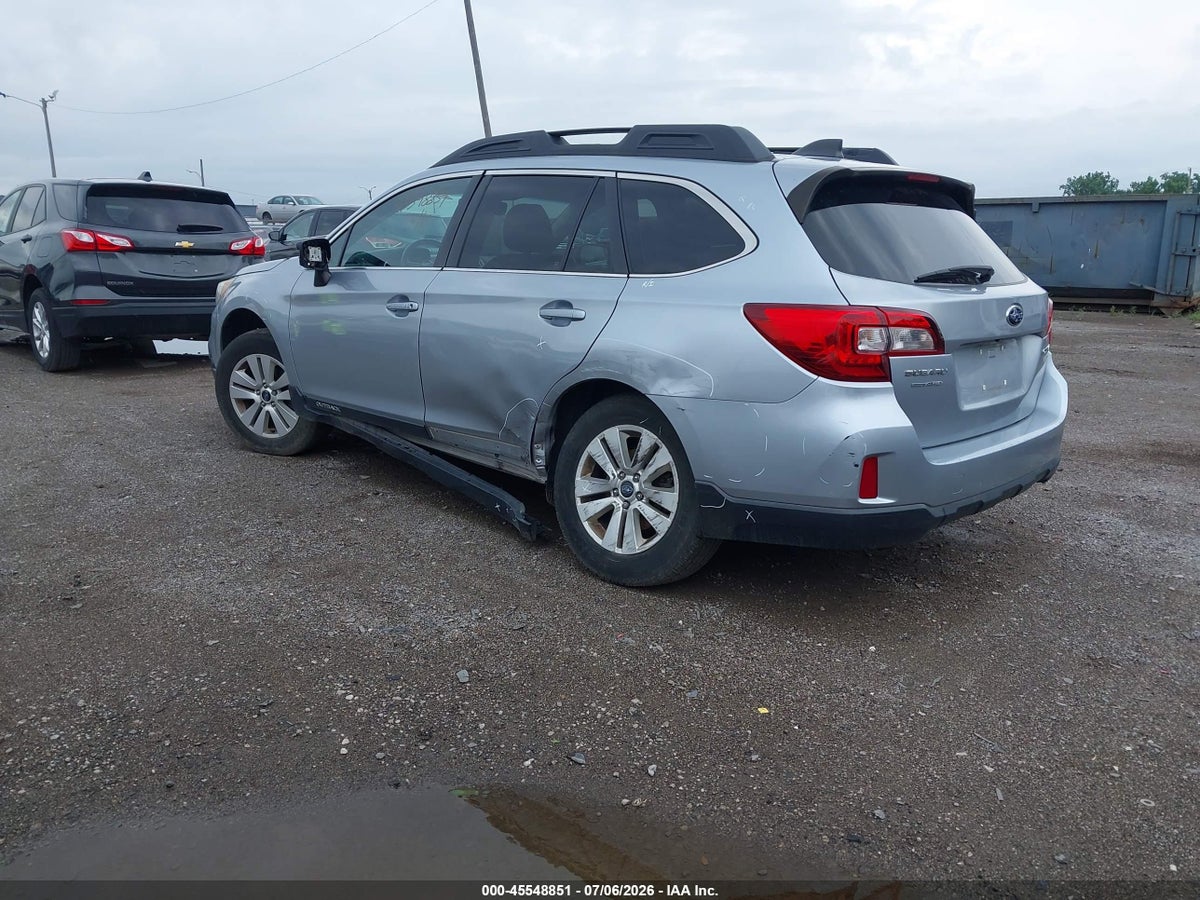 2017 SUBARU OUTBACK 2.5I PREMIUM — снимка 3