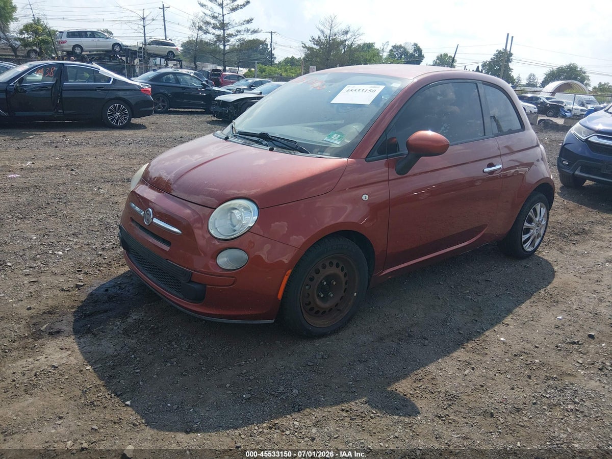 2014 FIAT 500 POP — снимка 2