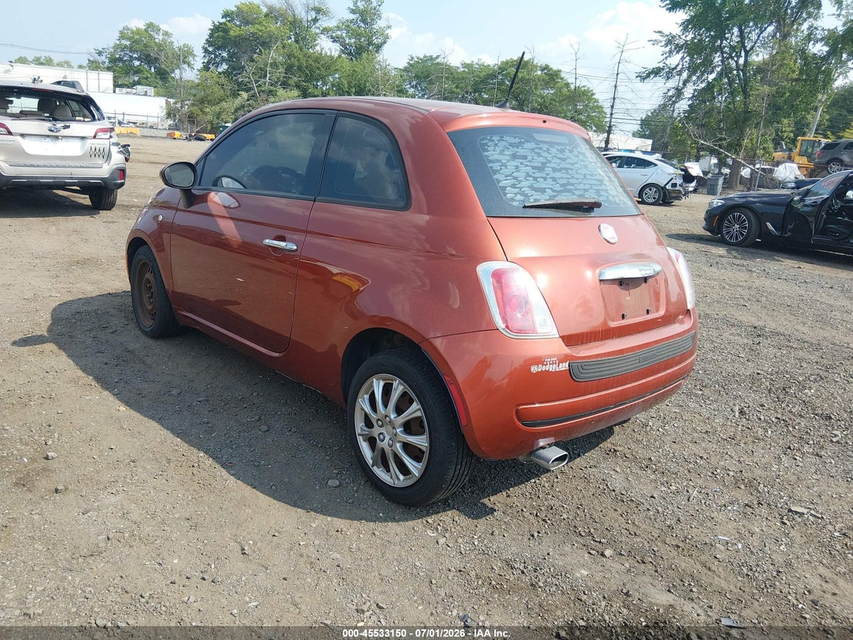 2014 FIAT 500 POP — снимка 3