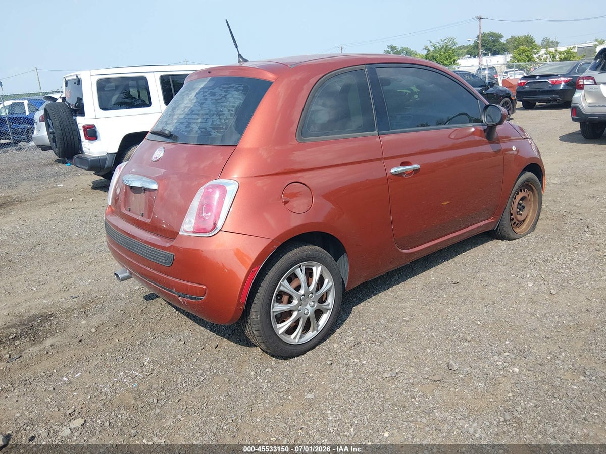 2014 FIAT 500 POP — снимка 4