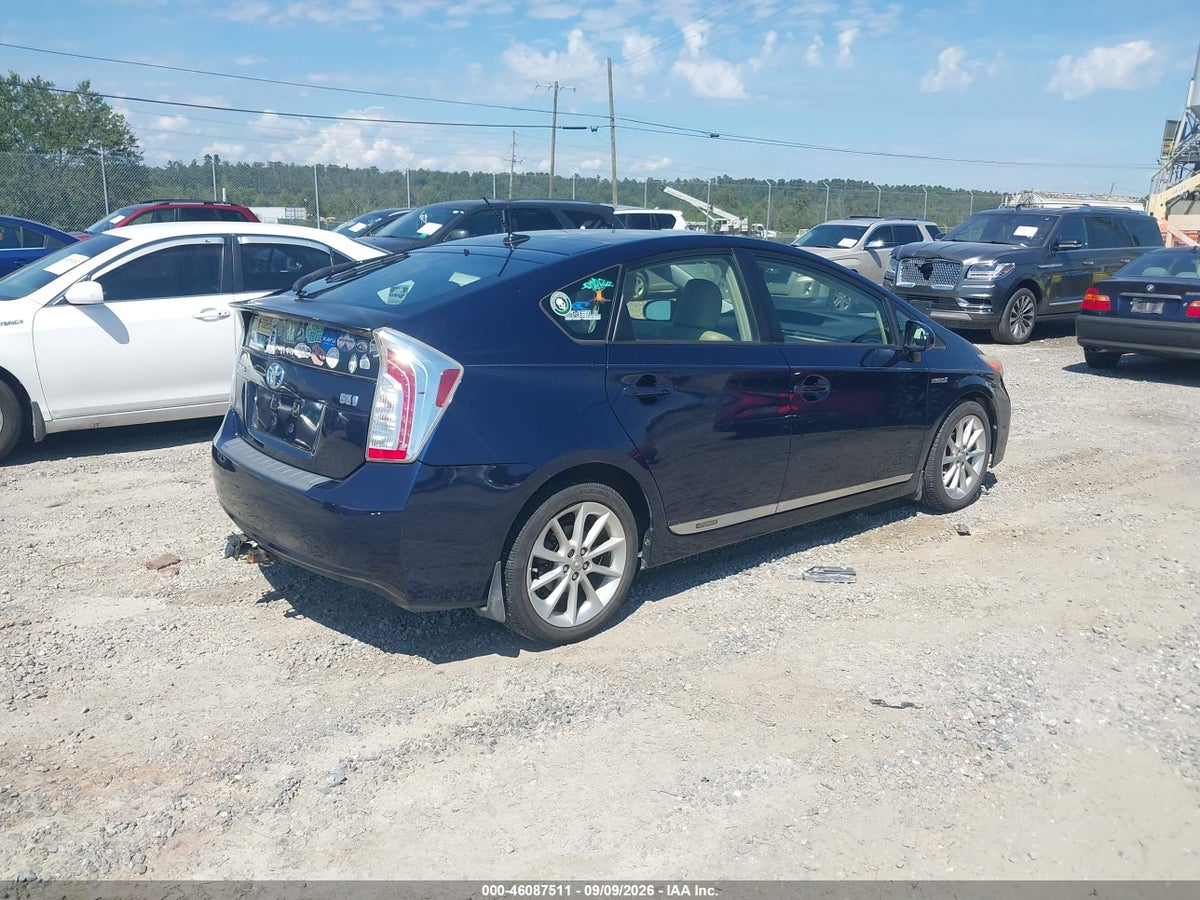 2012 TOYOTA PRIUS FOUR — снимка 4