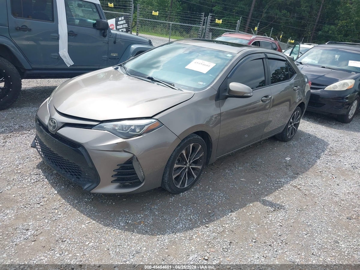 2017 TOYOTA COROLLA SE — снимка 2
