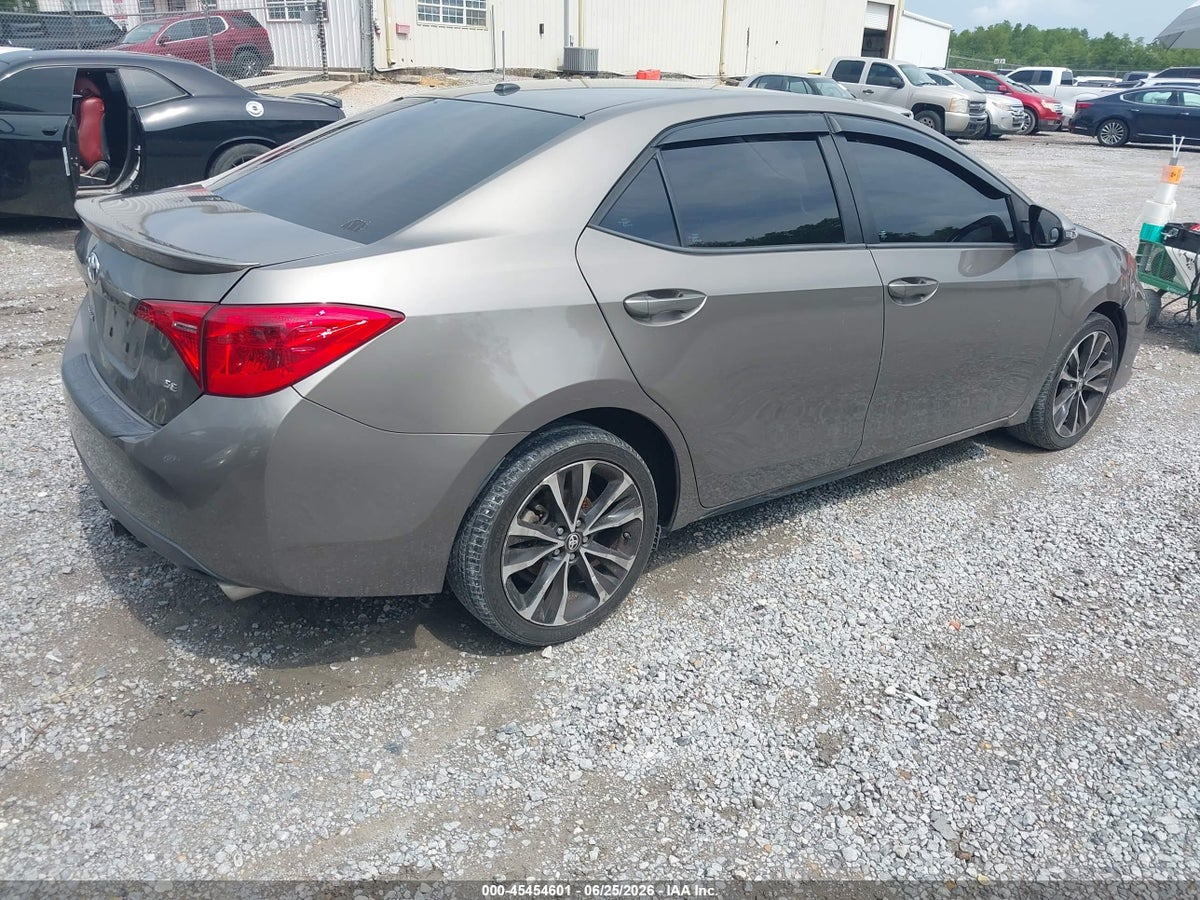2017 TOYOTA COROLLA SE — снимка 4