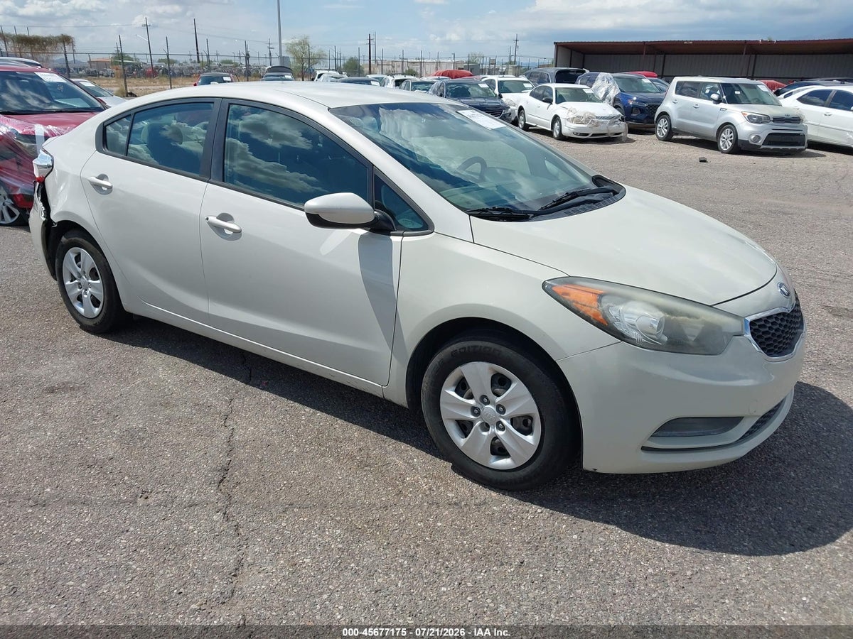 2015 KIA FORTE LX
