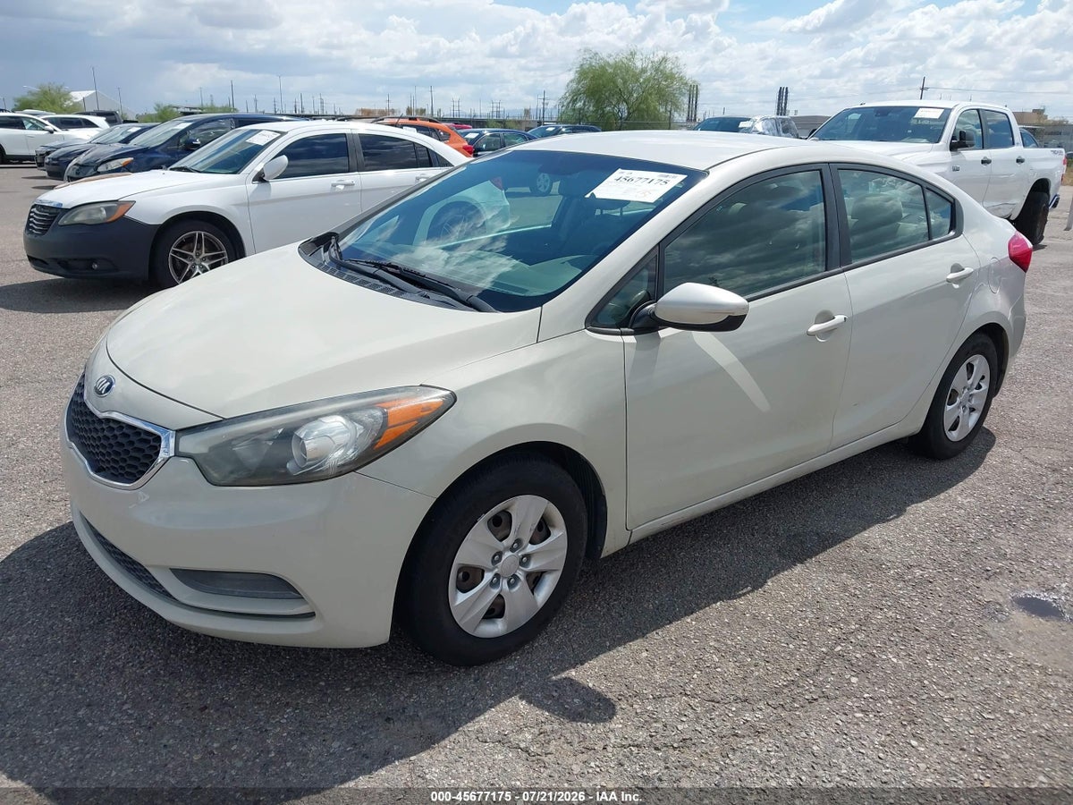 2015 KIA FORTE LX — снимка 2