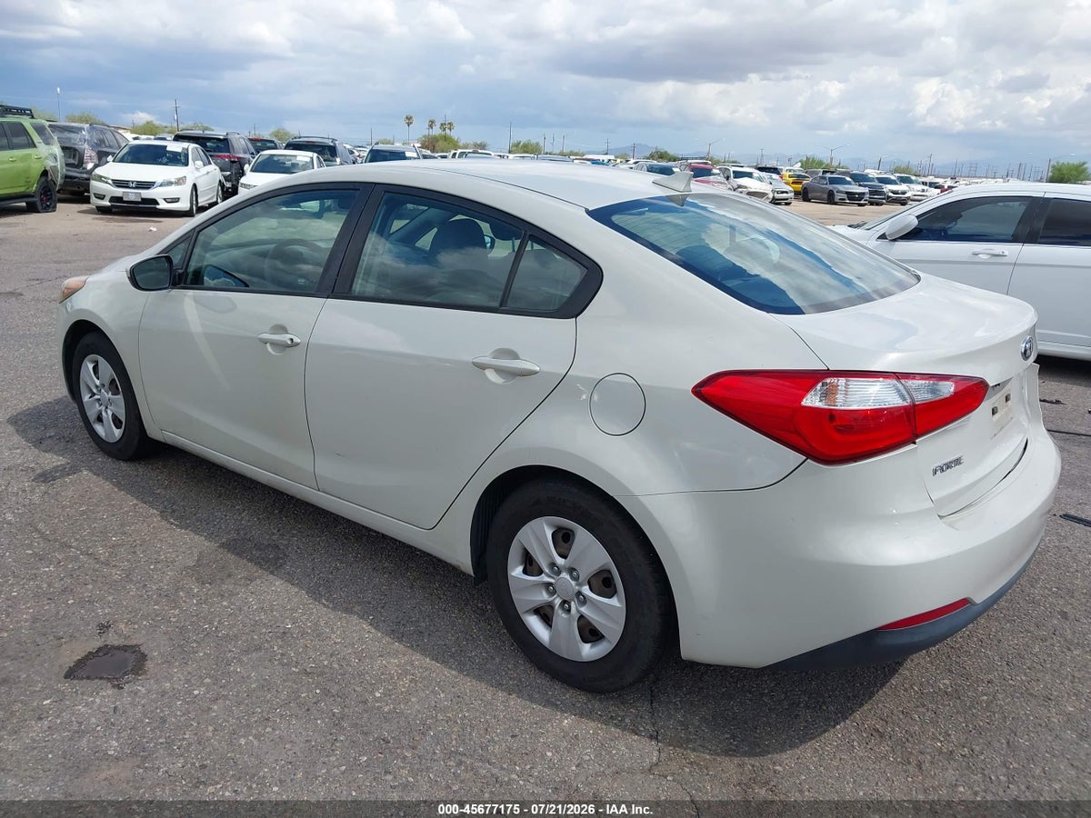 2015 KIA FORTE LX — снимка 3