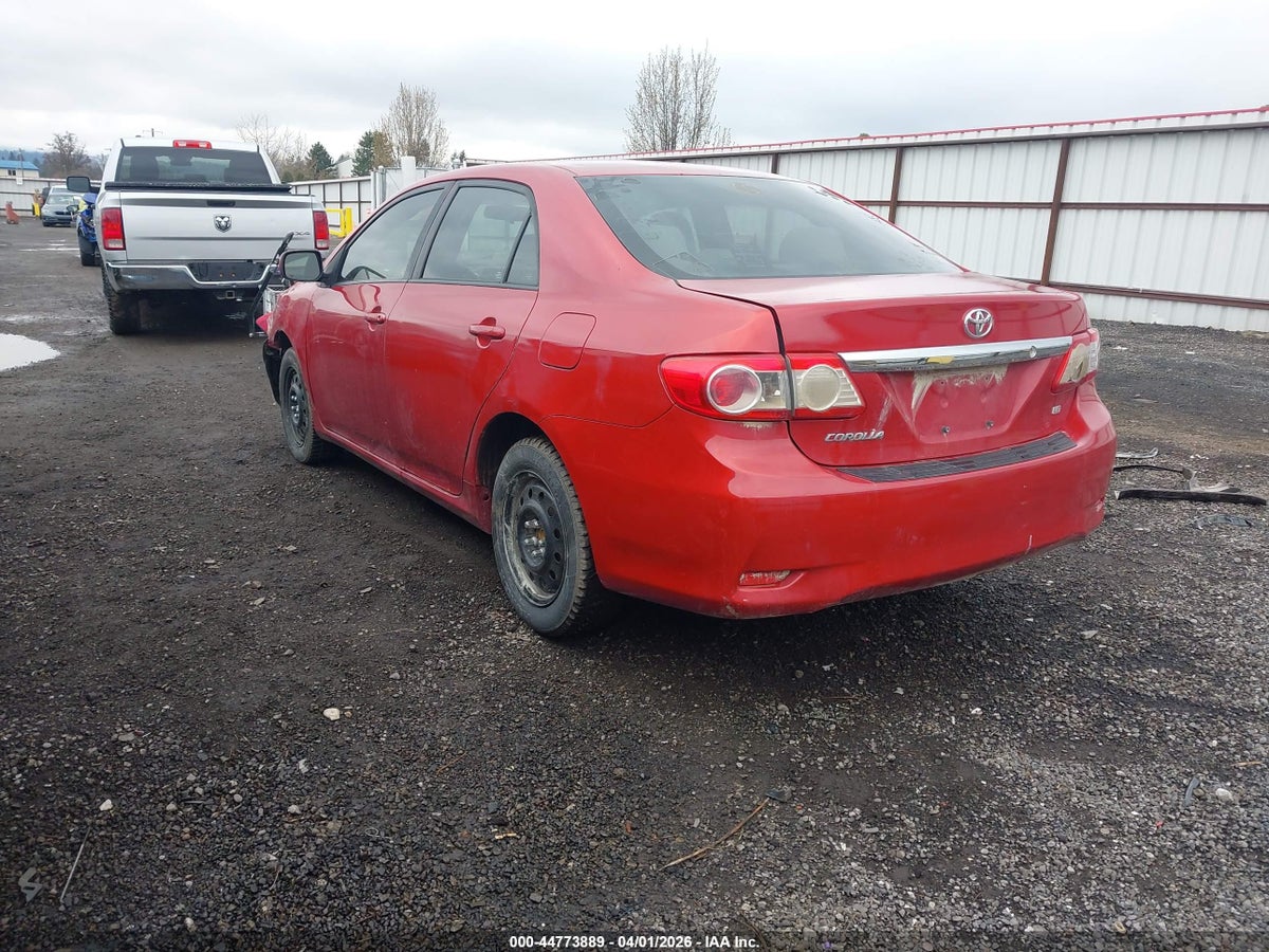 2012 TOYOTA COROLLA LE — снимка 3