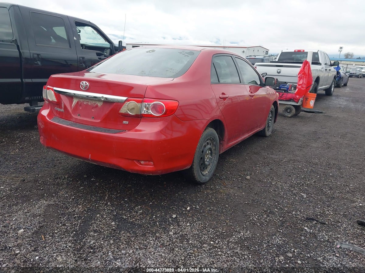 2012 TOYOTA COROLLA LE — снимка 4