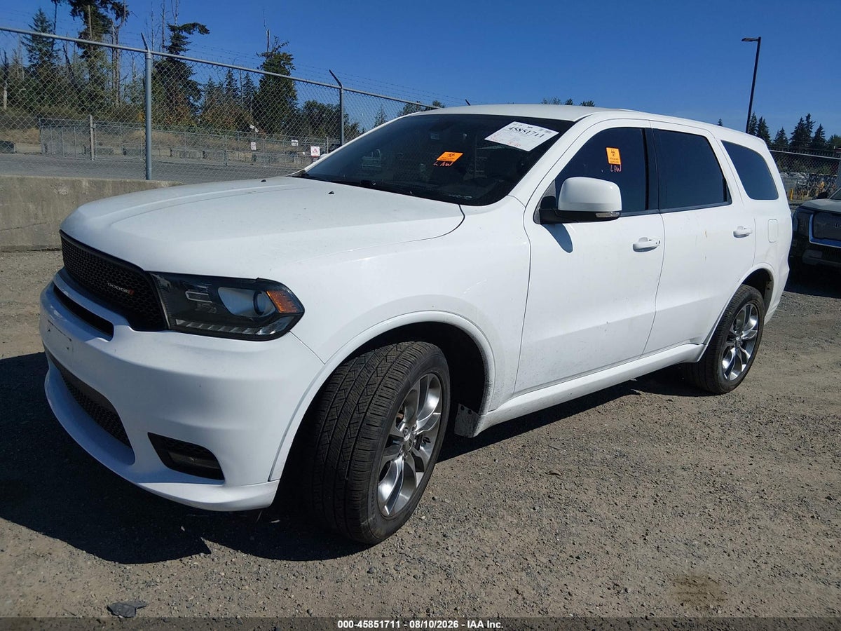 2019 DODGE DURANGO GT PLUS AWD — снимка 2