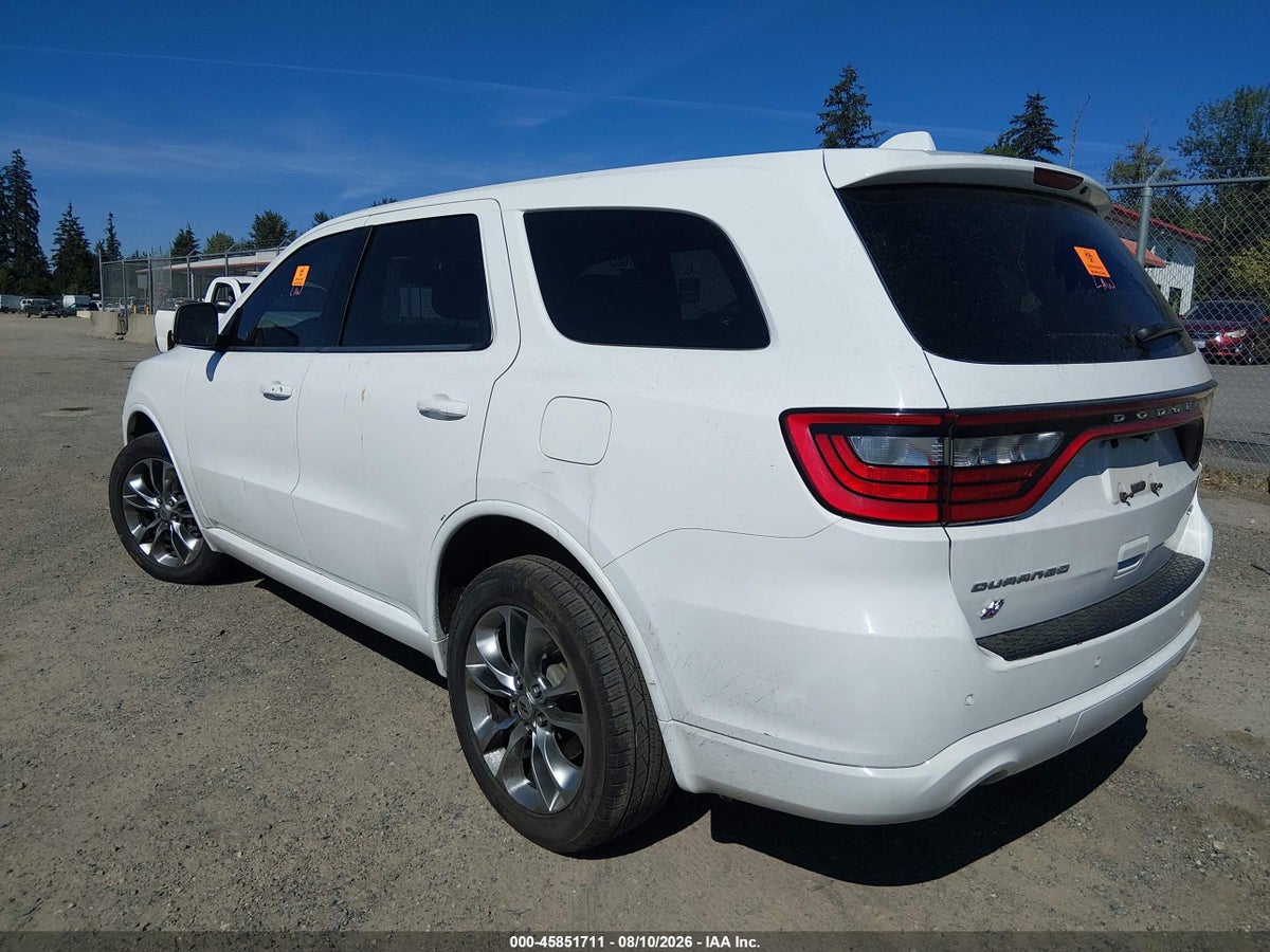 2019 DODGE DURANGO GT PLUS AWD — снимка 3