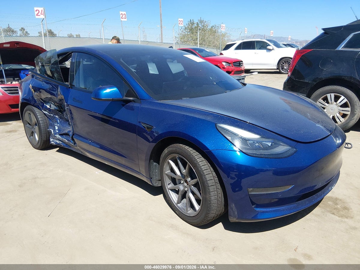 2021 TESLA MODEL 3 LONG RANGE DUAL MOTOR ALL-WHEEL DRIVE