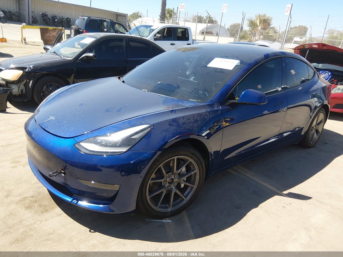 2021 TESLA MODEL 3 LONG RANGE DUAL MOTOR ALL-WHEEL DRIVE — снимка 2