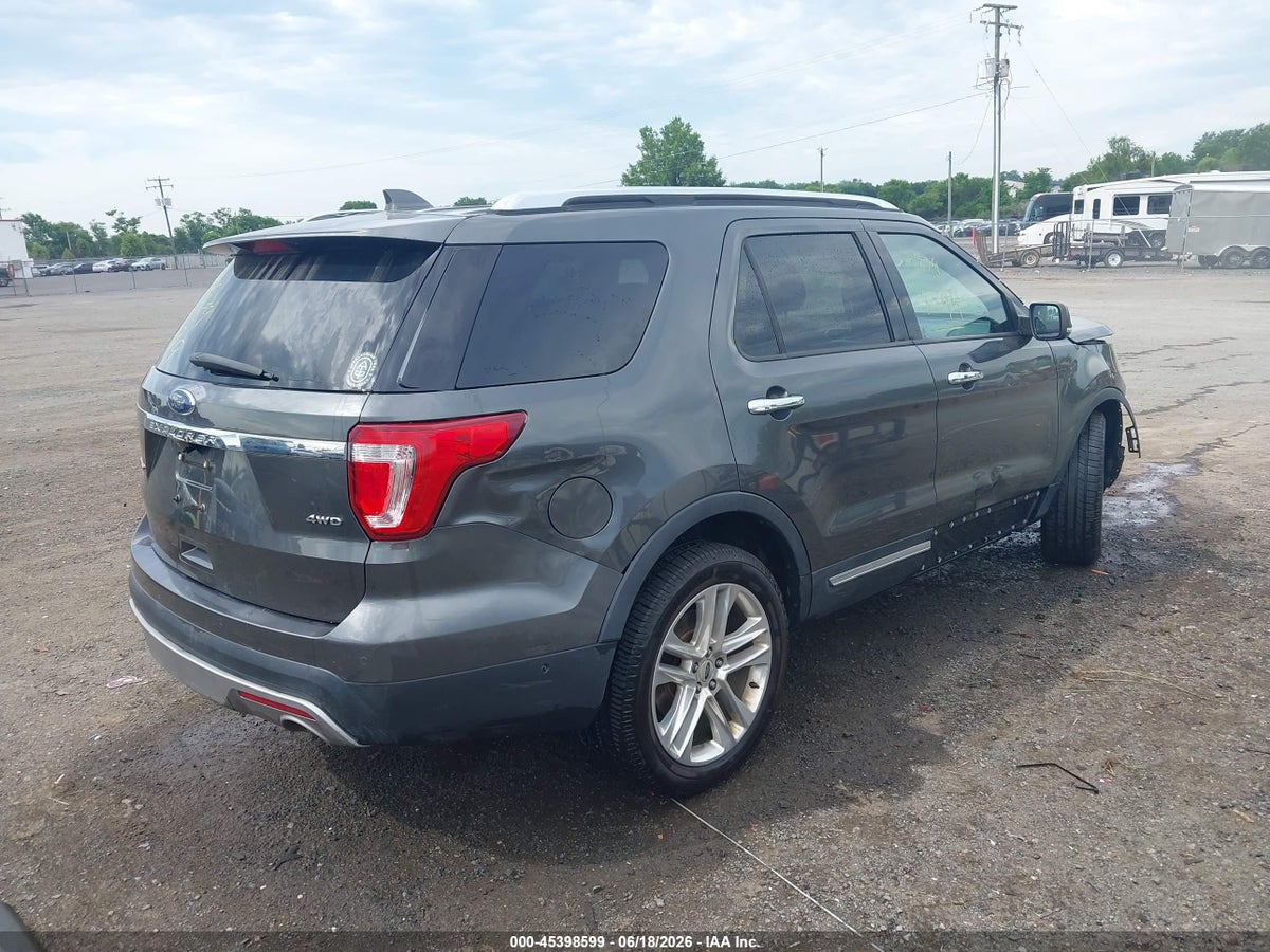 2017 FORD EXPLORER LIMITED — снимка 4