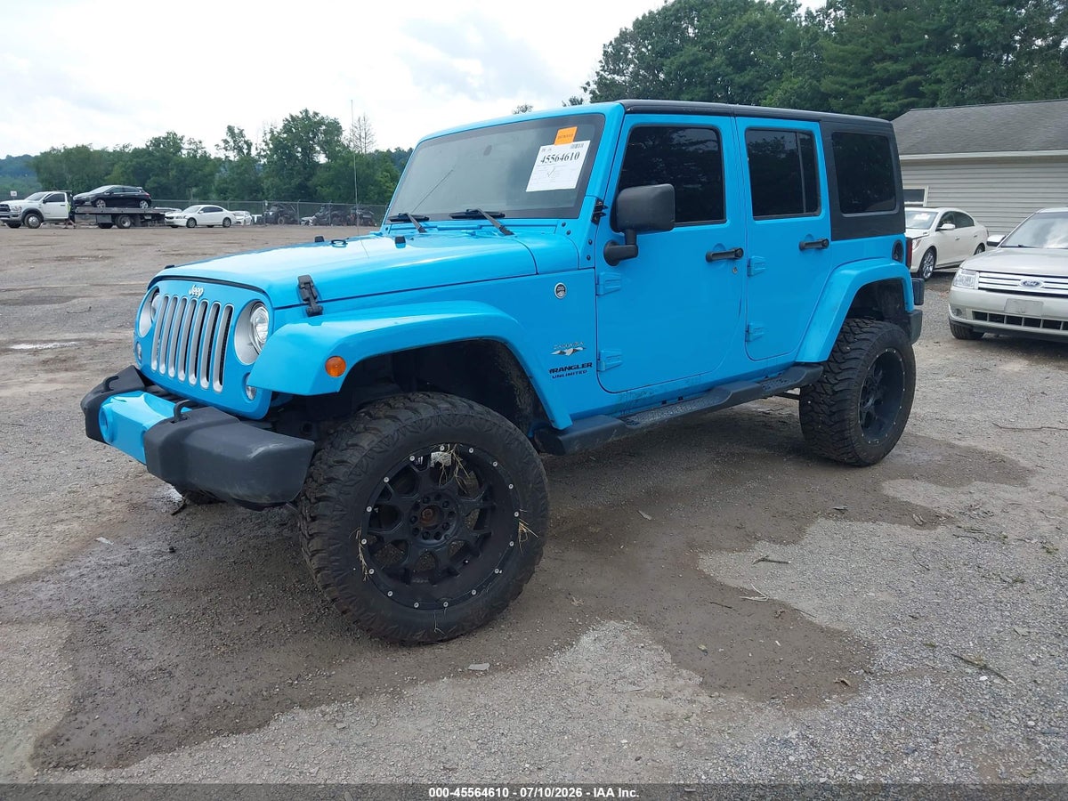 2017 JEEP WRANGLER UNLIMITED SAHARA — снимка 2